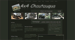 Desktop Screenshot of 4x4chautauqua.com